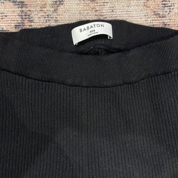 Babaton Ribbed Leggings - Picture 2 of 3